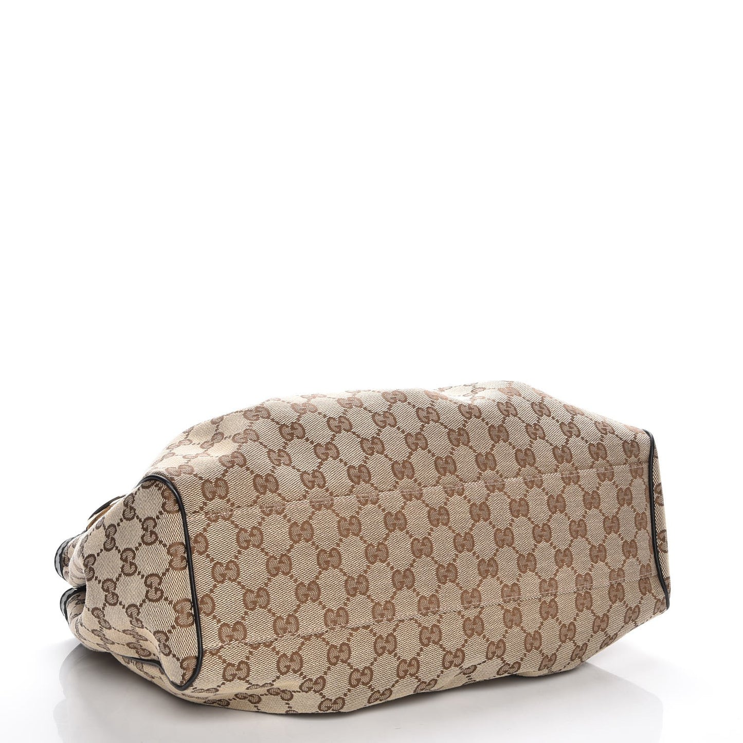 Monogram Medium Sukey Tote Beige Ebony Black