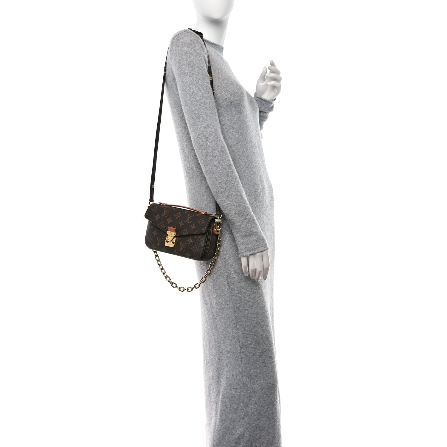 Louis Vuitton Monogram Pochette Metis East West 3 of 10