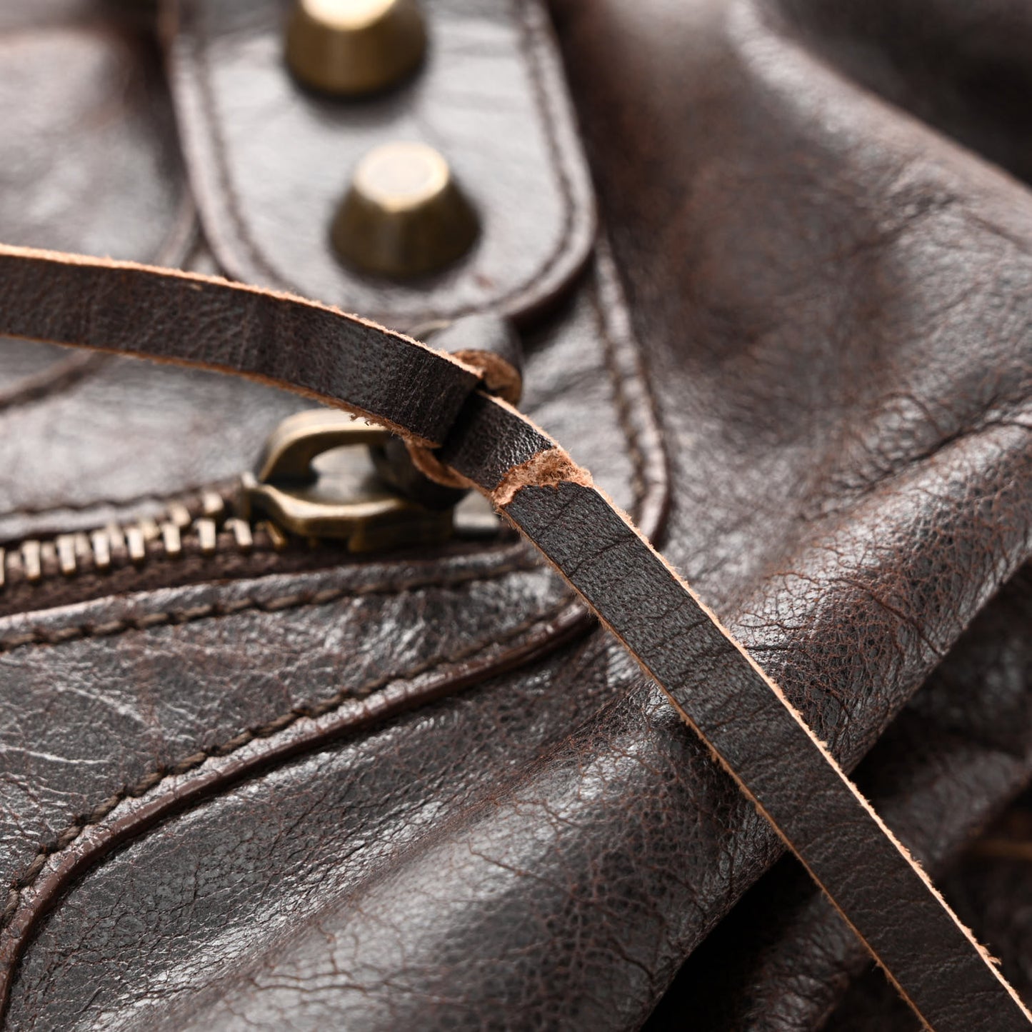 Agneau Classic Hardware City Cigare Fonce