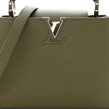 Louis Vuitton Taurillon Capucines BB Khaki 8 of 10
