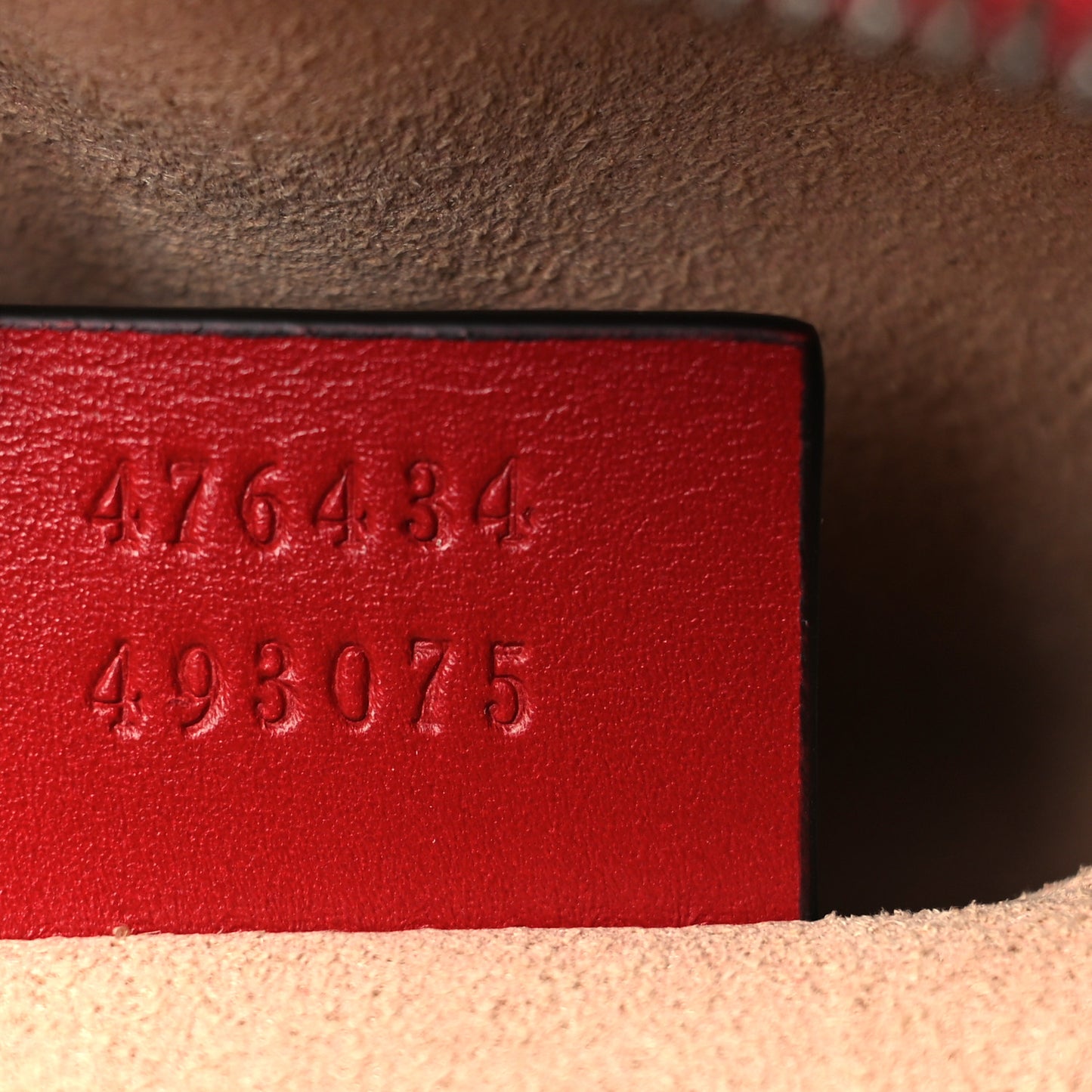 Calfskin Matelasse GG Marmont Belt Bag 85 34 Hibiscus Red