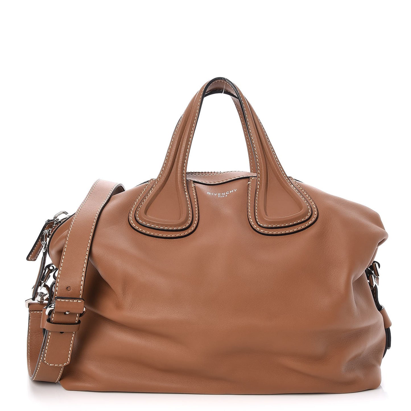 Waxed Calfskin Medium Nightingale Brown