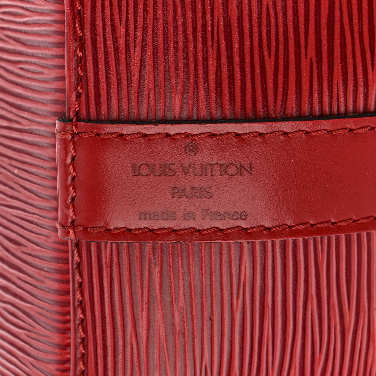 Louis Vuitton Epi Petit Noe Castillan Red 6 of 12