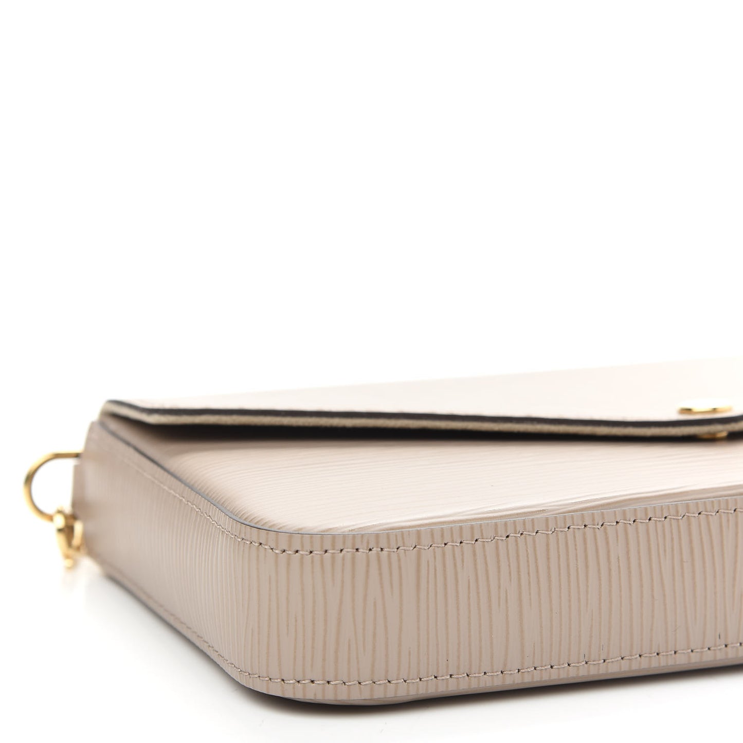 Epi Felicie Pochette Chain Wallet Galet