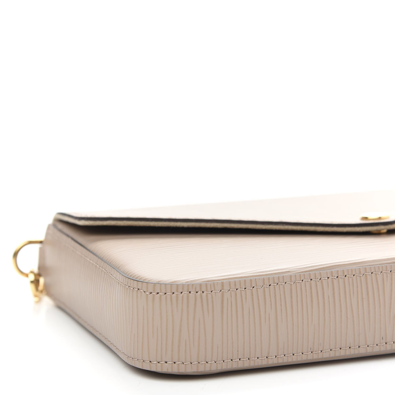 Louis Vuitton Epi Felicie Pochette Chain Wallet Galet 8 of 9