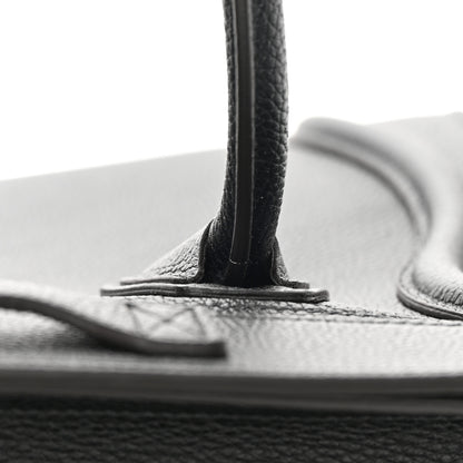 Celine Drummed Calfskin Micro Luggage Black 12 of 13