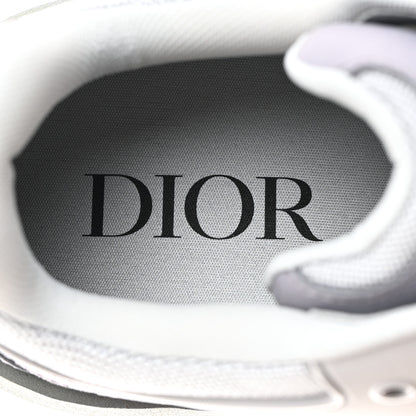 Christian Dior Technical Mesh Calfskin Mens B29 Sneakers 40 Grey 6 of 9
