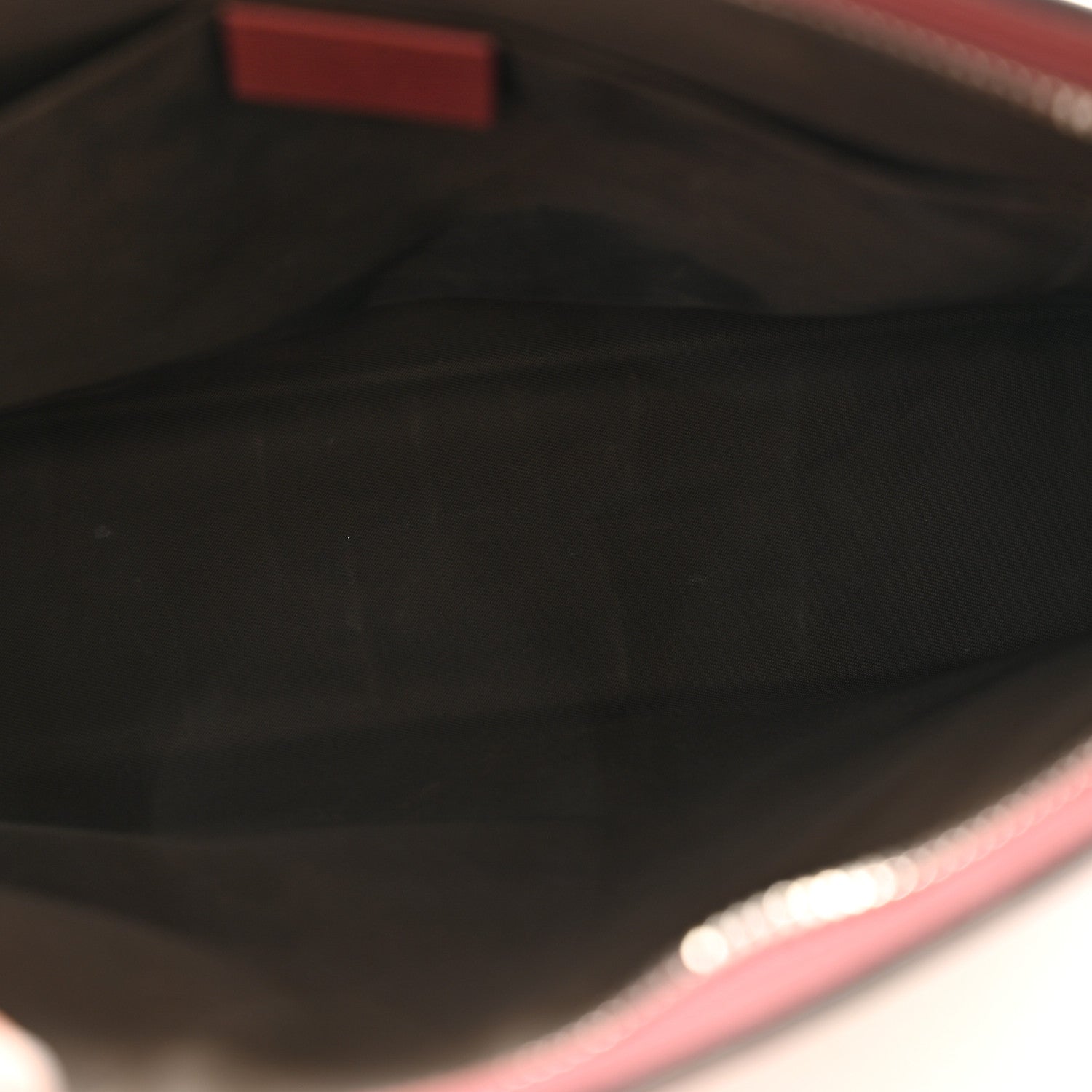 Gucci GG Supreme Monogram Blooms Large Cosmetic Case Beige Multicolor Dry Rose 5 of 12
