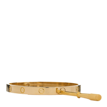 Cartier 18K Yellow Gold LOVE Bracelet 19 3 of 7