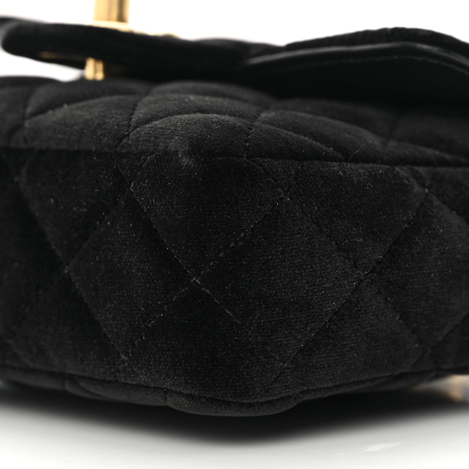 Chanel Velvet Enamel Mini Flap Black 10 of 15
