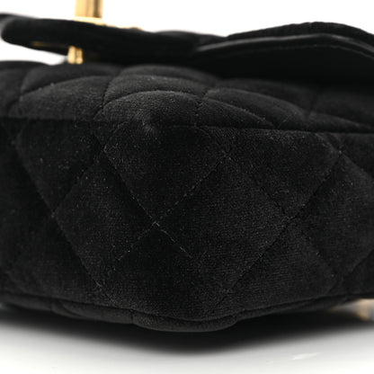 Chanel Velvet Enamel Mini Flap Black 10 of 15
