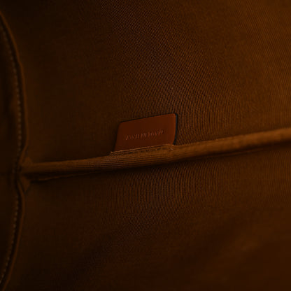 Celine Triomphe Canvas Calfskin Medium Bucket Bag Tan 8 of 11