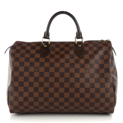 Louis Vuitton Damier Ebene Speedy 35 1 of 8