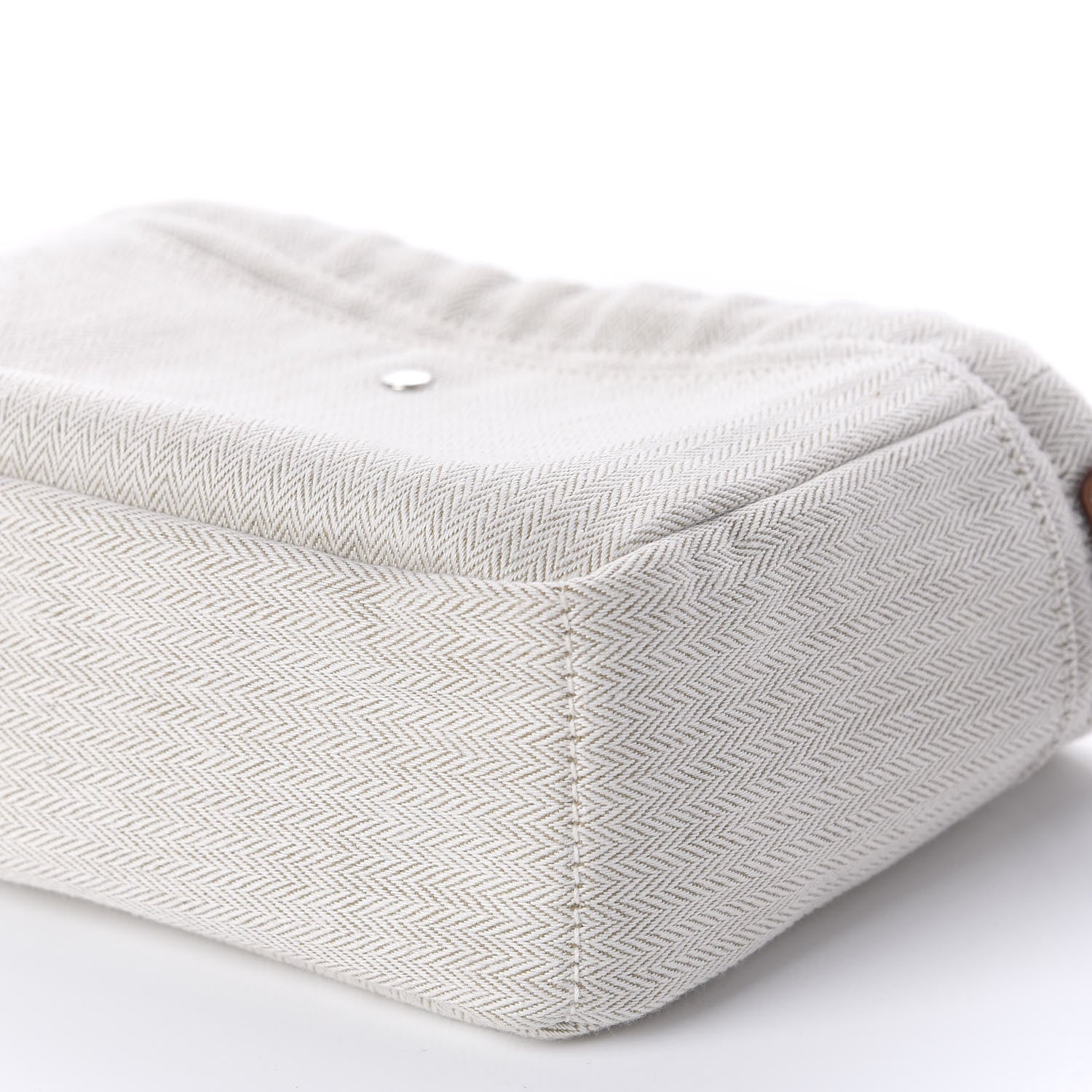 Hermes Canvas Barenia Fourbi 20 PM Pouch Naturel Fauve 11 of 12