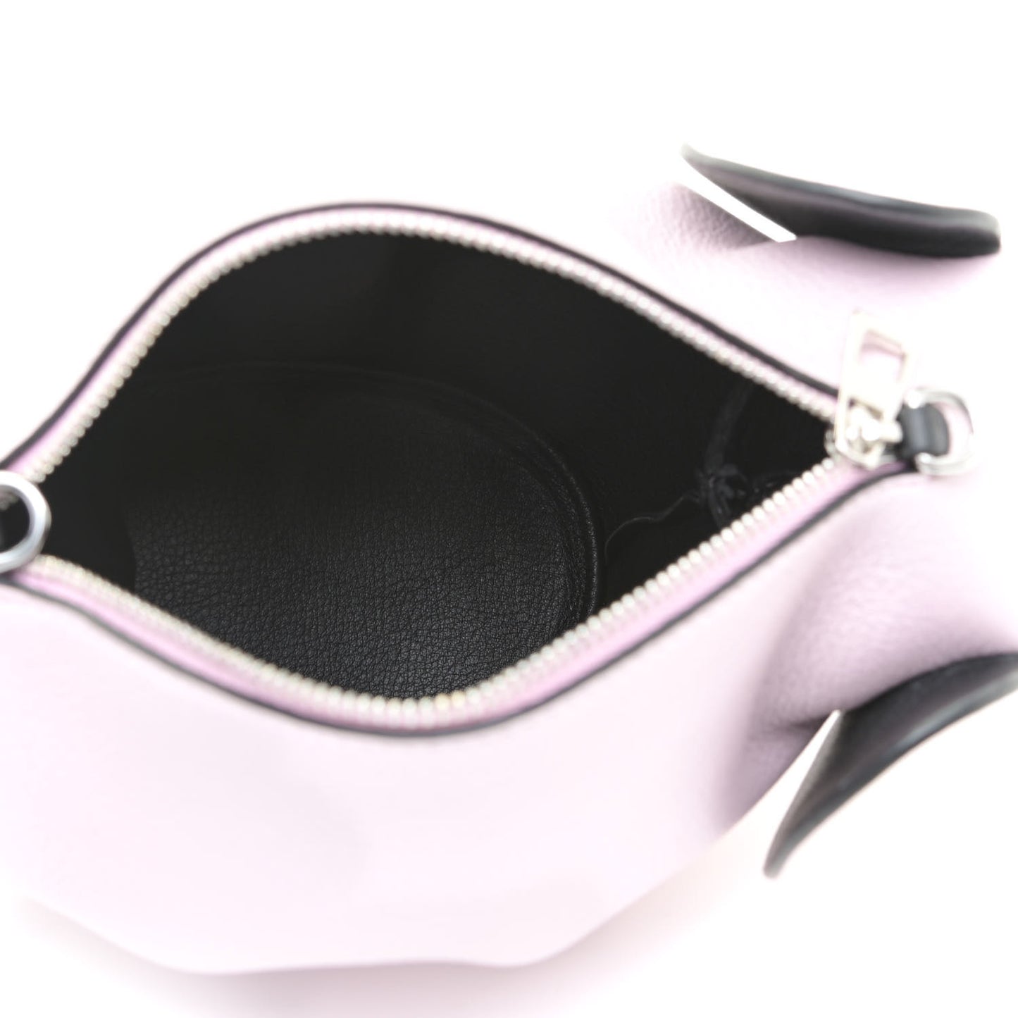 Calfskin Mini Elephant Crossbody Bag Light Pink