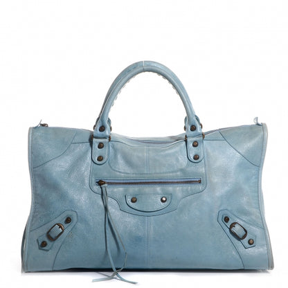 Balenciaga Chevre Work Sky Blue 1 of 11