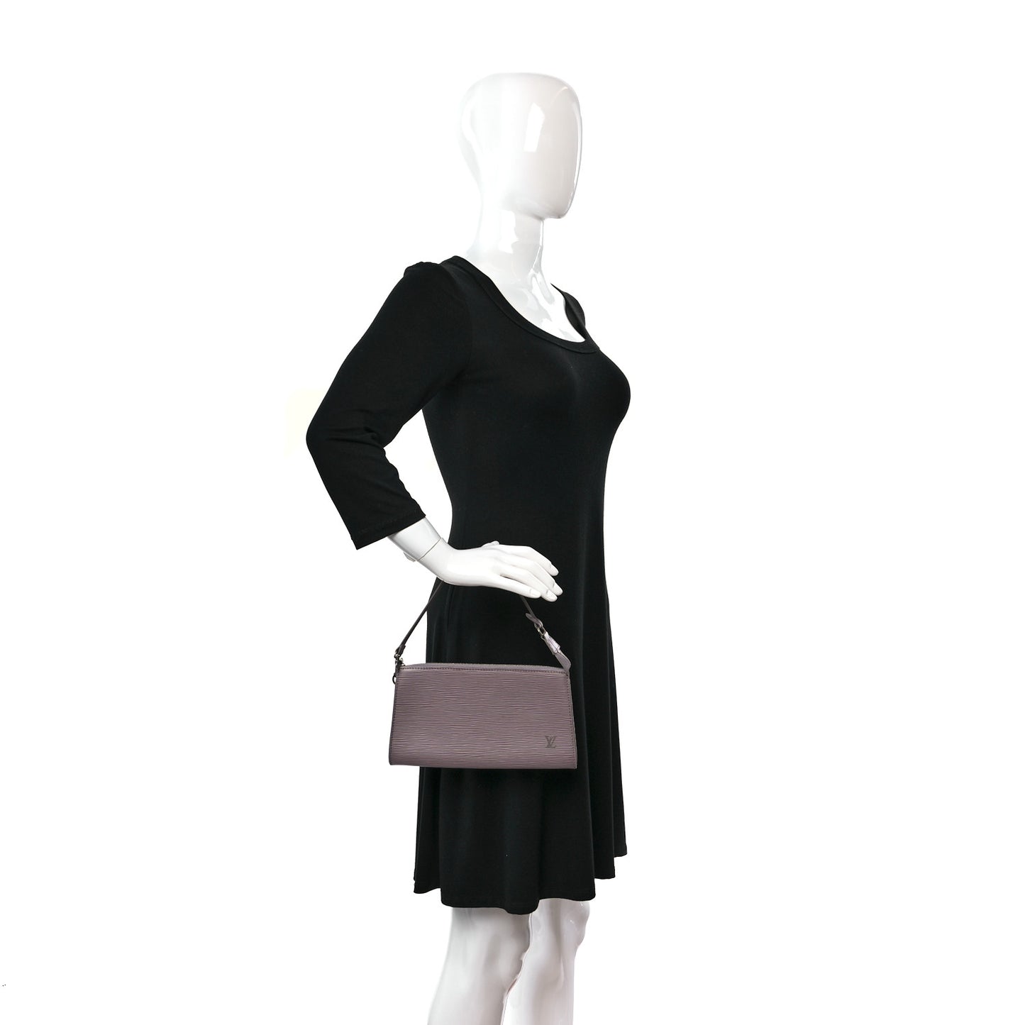 Epi Pochette Accessories 24 Lilac