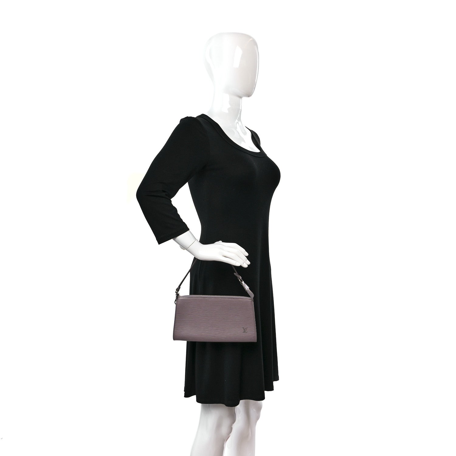 Louis Vuitton Epi Pochette Accessories 24 Lilac 2 of 8