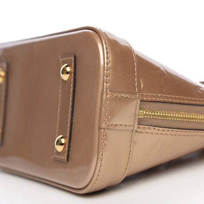 Louis Vuitton Vernis Alma BB Mordore 9 of 9