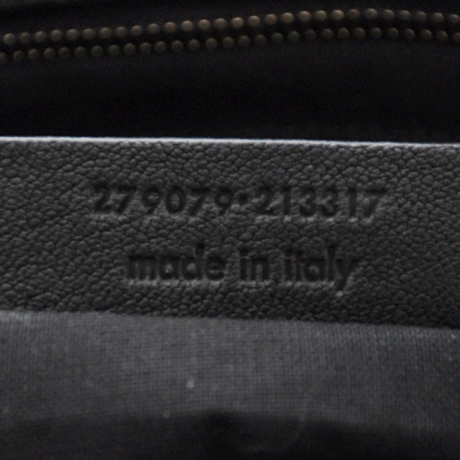 Saint Laurent Leather Medium Cabas Chyc Black 9 of 9
