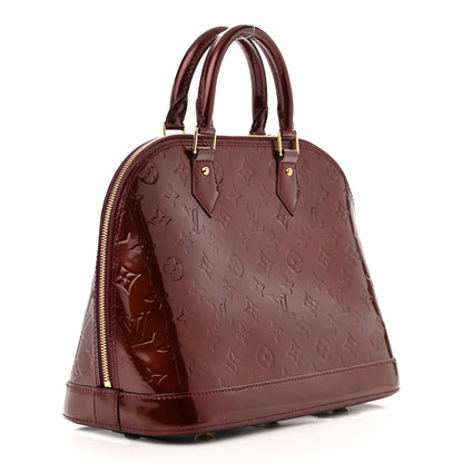 Louis Vuitton Vernis Alma PM Amarante 3 of 9