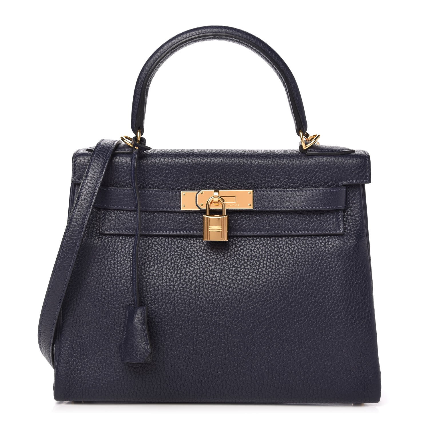 Hermes Taurillon Clemence Kelly Retourne 28 Bleu Nuit 1 of 10