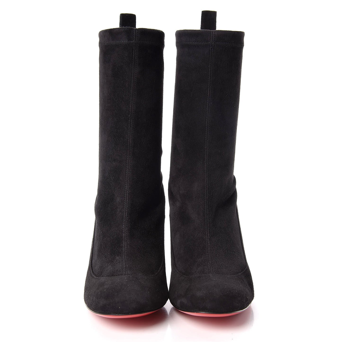 Veau Velours Stretch Gena 85 Bootie 36 Black