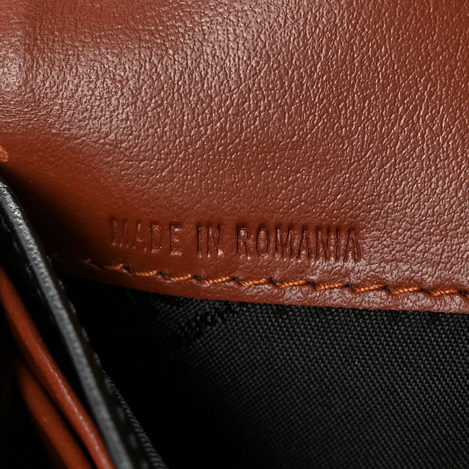 Burberry E-Canvas Monogram Stripe Continental Wallet Bridle Brown 7 of 10