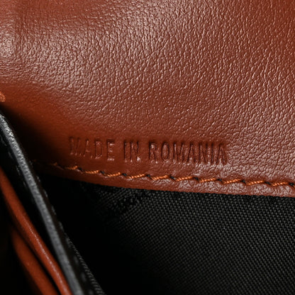 Burberry E-Canvas Monogram Stripe Continental Wallet Bridle Brown 7 of 10