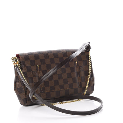 Louis Vuitton Damier Ebene Favorite MM 3 of 12
