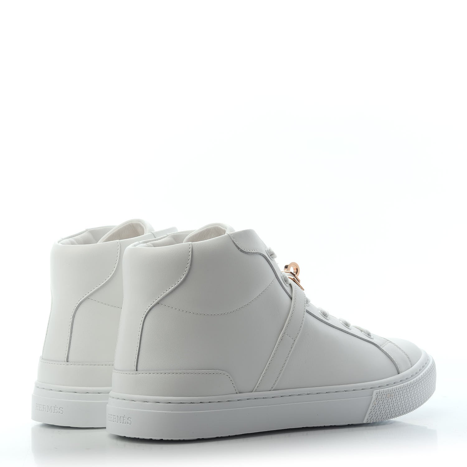 Hermes Calfskin Daydream Sneakers 38 White 3 of 4