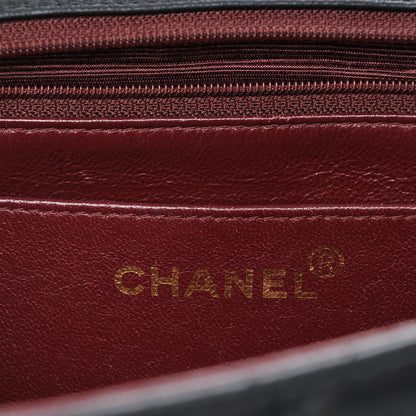 Chanel Lambskin Quilted Jumbo Single Flap Black 6 of 8