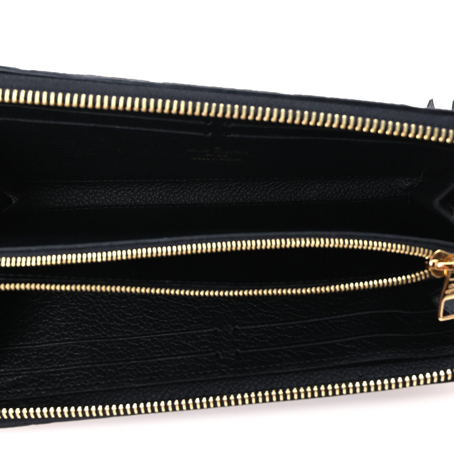Louis Vuitton Empreinte Clemence Wallet Black 5 of 8