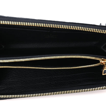 Louis Vuitton Empreinte Clemence Wallet Black 5 of 8
