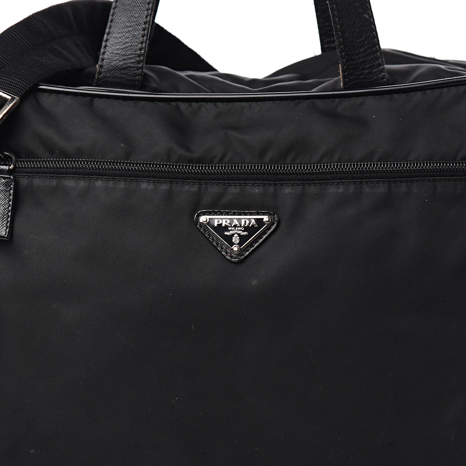 Prada Tessuto Nylon Vela Diaper Bag Black 12 of 14