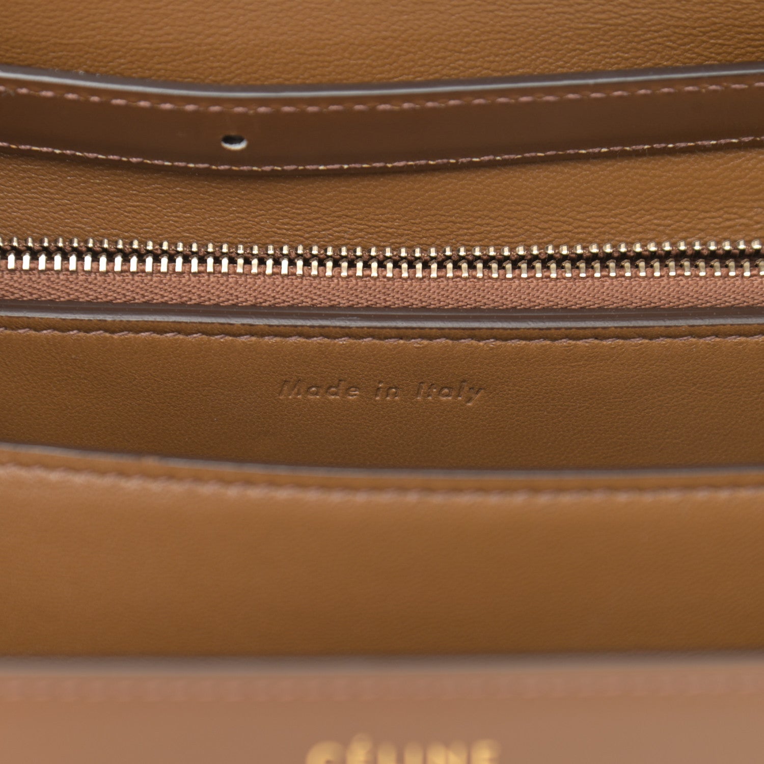 Celine Box Calfskin Medium Classic Box Flap Bag Camel 8 of 11