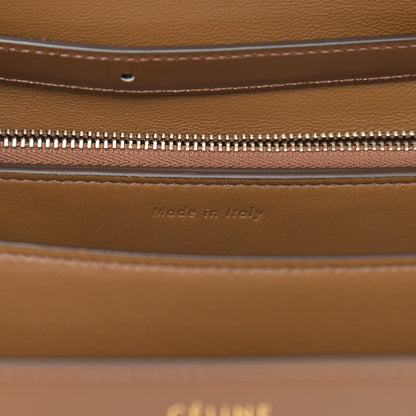 Celine Box Calfskin Medium Classic Box Flap Bag Camel 8 of 11