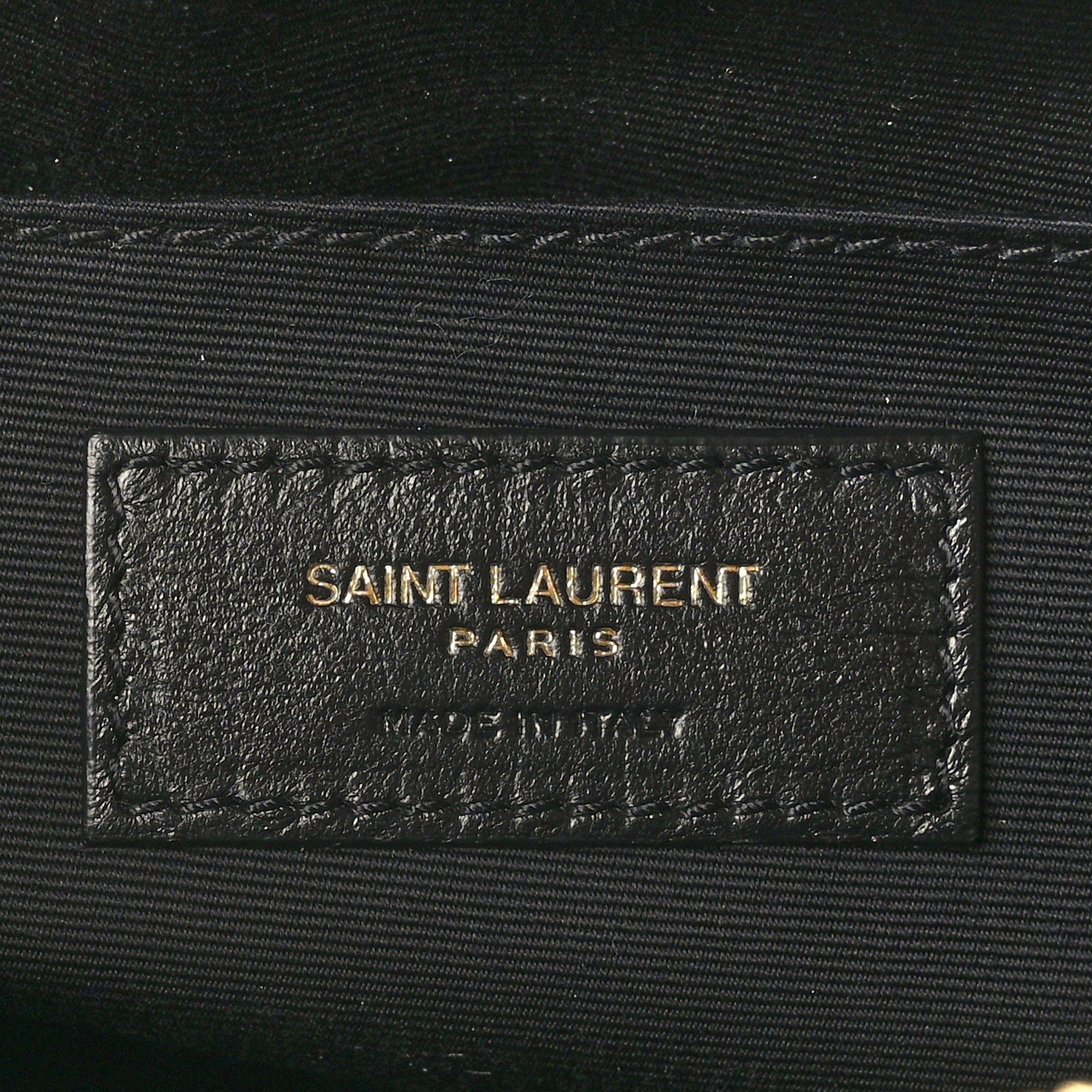 Saint Laurent Calfskin Matelasse Monogram Lou Camera Bag Dark Beige 6 of 9