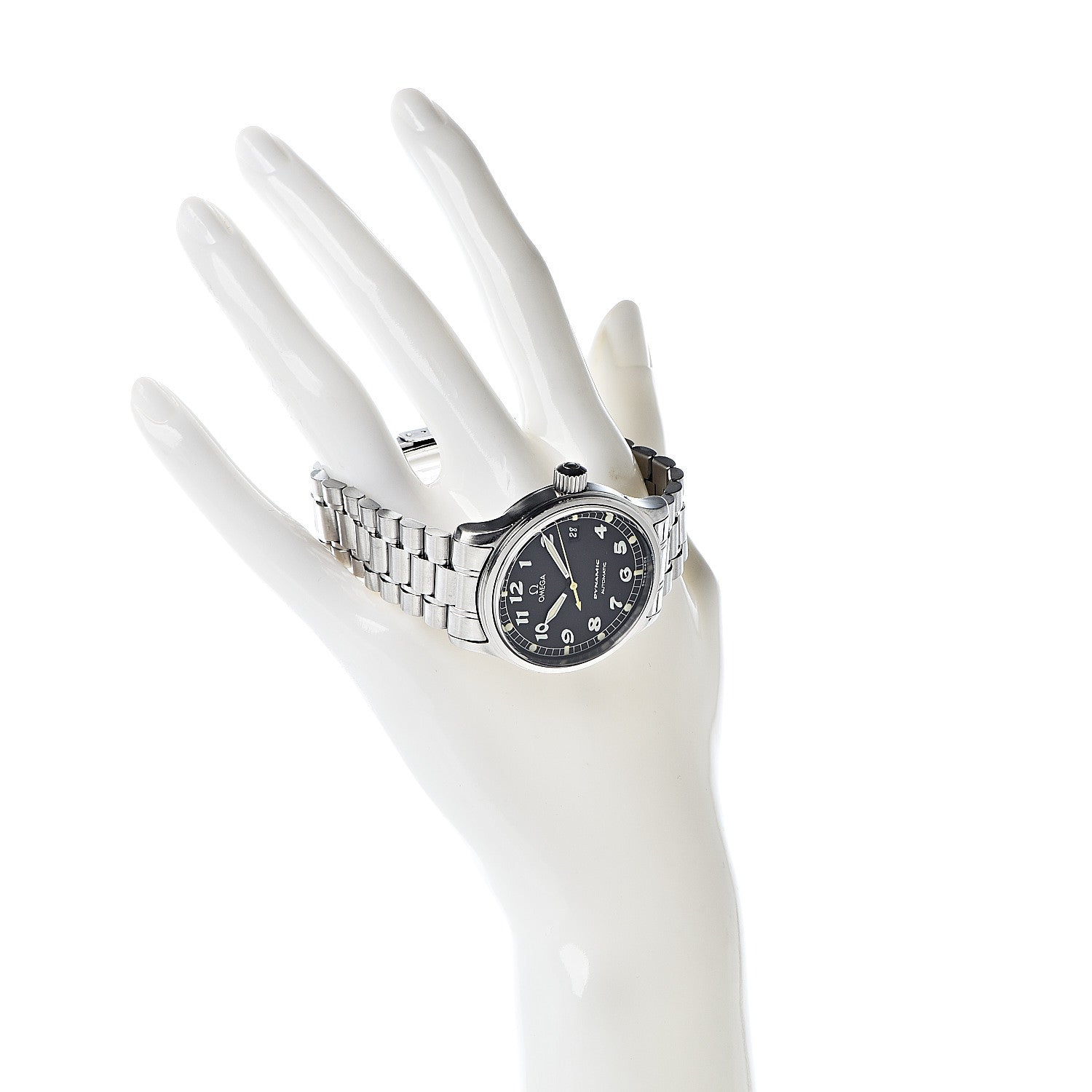 Omega Stainless Steel 36mm Geneva Dynamic Automatic Watch Black 5200.50.00 2 of 8