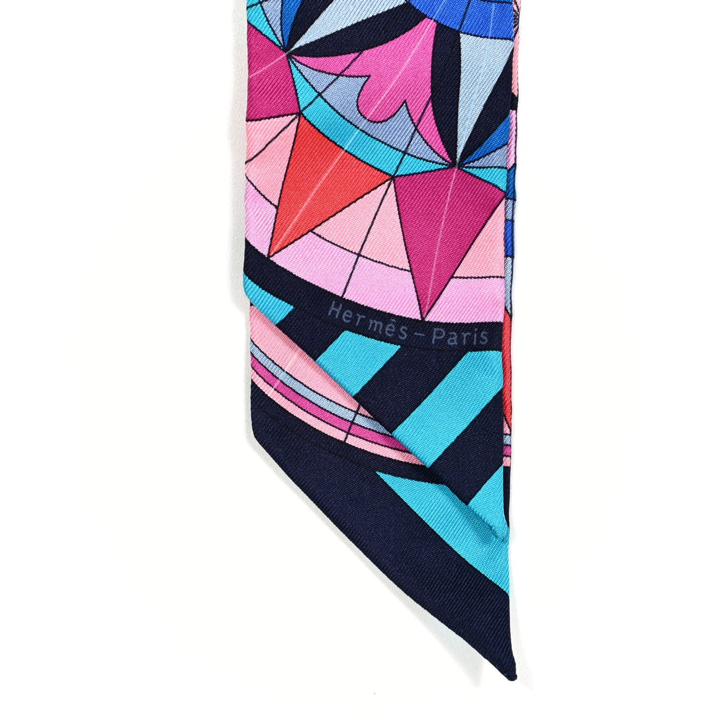 Silk Rose de Compas Twilly Turquoise Fuchsia Bleu