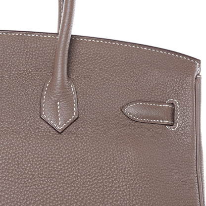 Hermes Togo Birkin 35 Etoupe 26 of 28