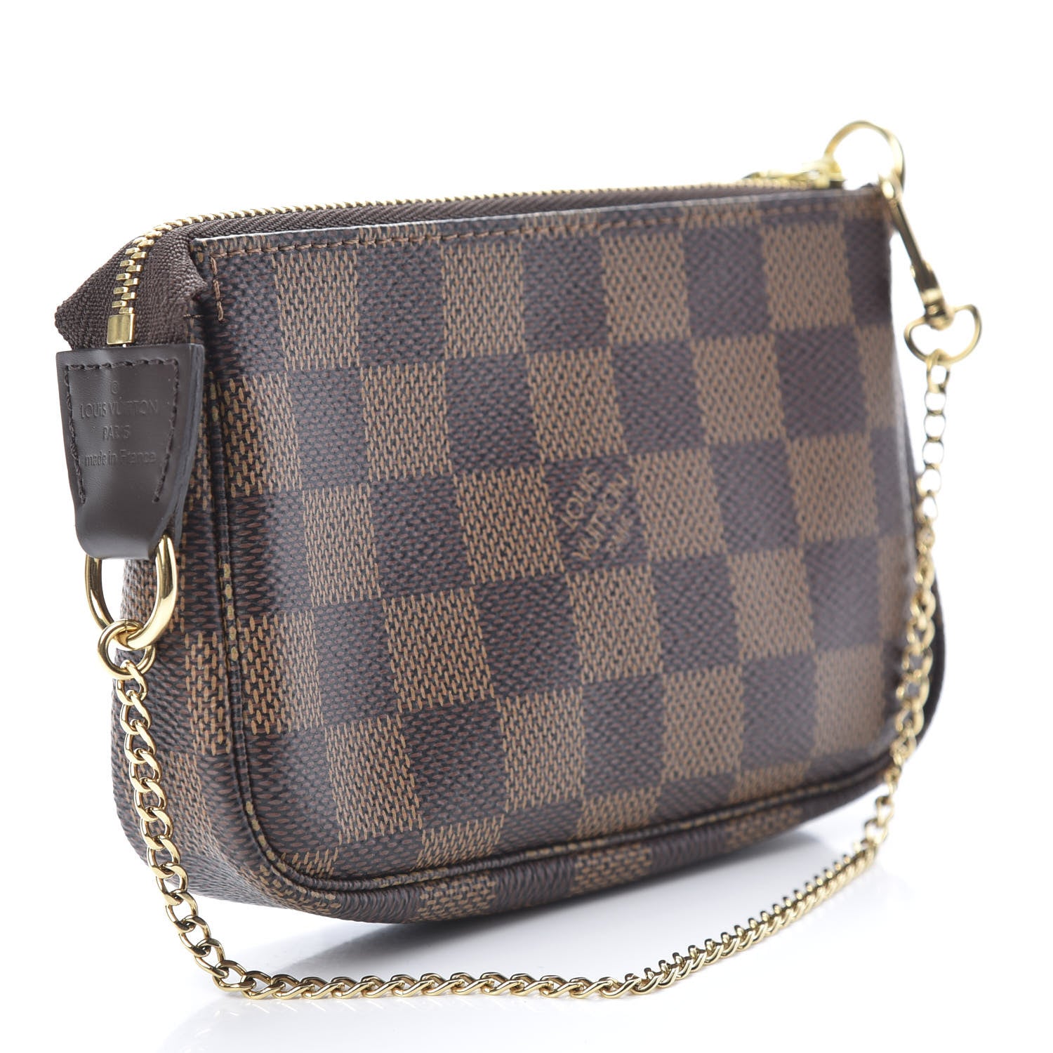 Louis Vuitton Damier Ebene Mini Pochette Accessories 3 of 7