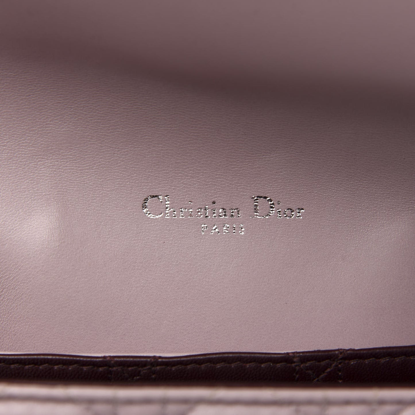 Lambskin Cannage Medium Miss Dior Flap Light Pink