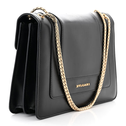 Bulgari Calfskin Serpenti Forever Crossbody Bag Black 3 of 13