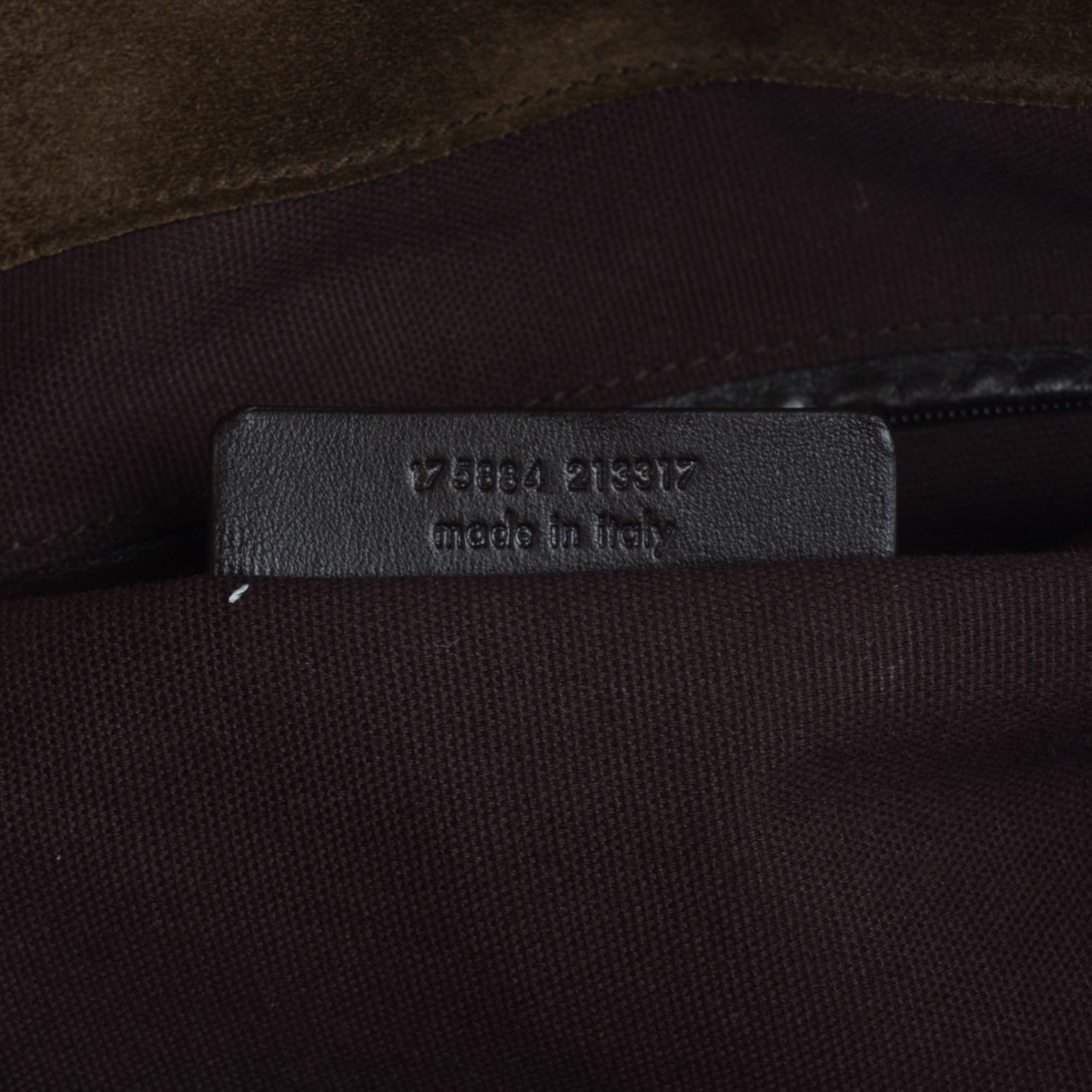 Saint Laurent Calfskin Large Downtown Olive 7 of 7