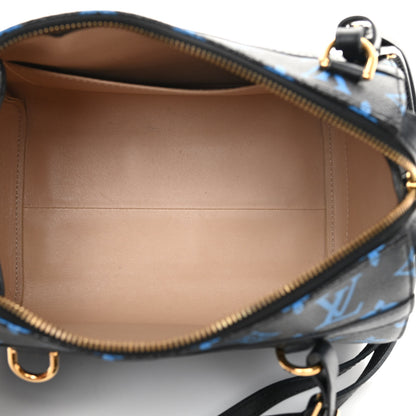 Louis Vuitton Colored Monogram Speedy Amazon PM Blue Black 5 of 14