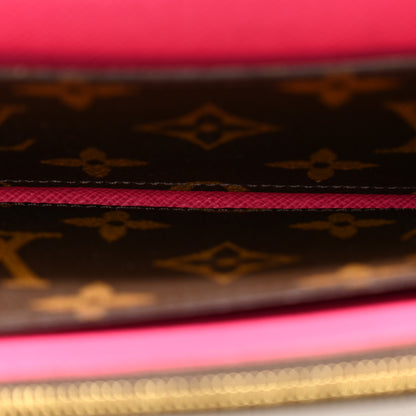Louis Vuitton Monogram Bloom Flower Emilie Wallet 5 of 11