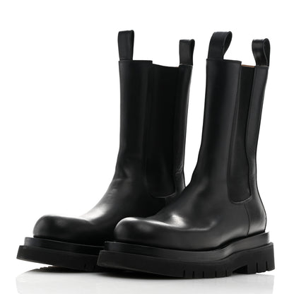 Bottega Veneta Calfskin The Lug Chelsea 55mm Boots 39 Black 4 of 10