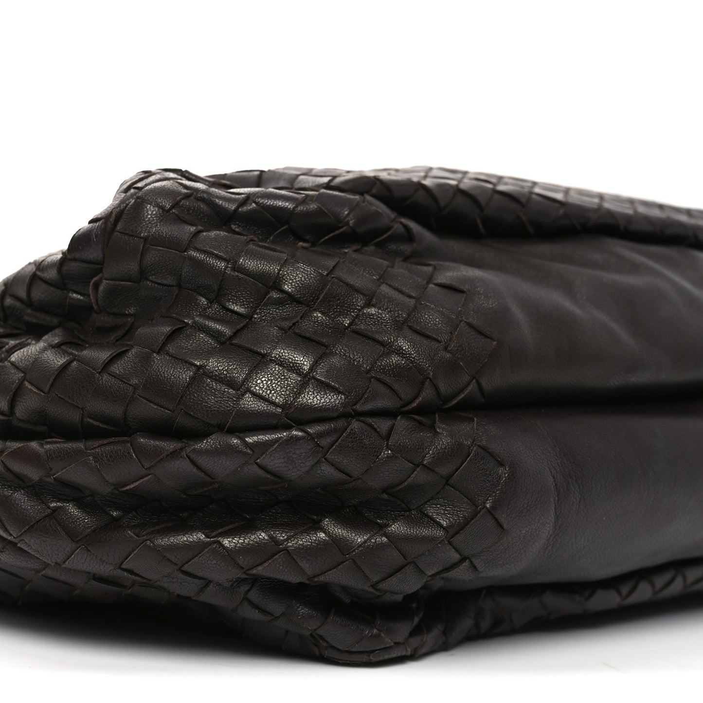 Nappa Intrecciato Large Campana Ebano