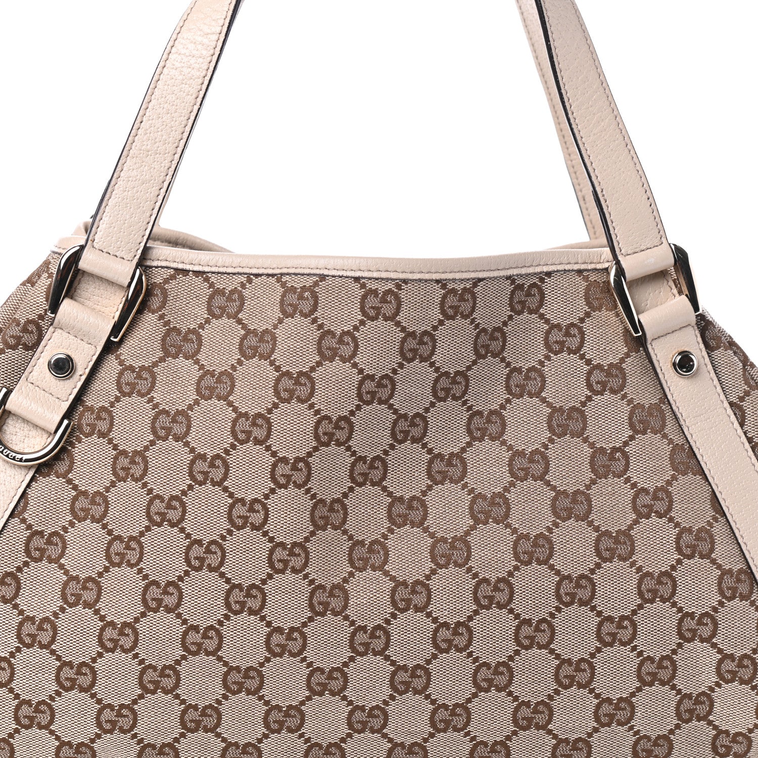 Gucci Monogram Medium Abbey Shoulder Bag Off White 7 of 9